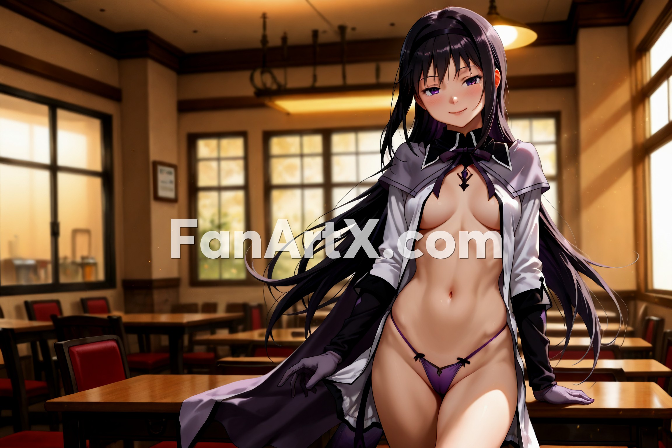 Akemi Homura Puella Magi Madoka Magica Fanart 7619685